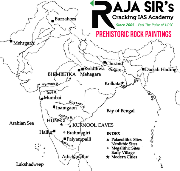 Prehistoric paintings&nbsp;were usually painted on rocks, and these rock carvings were referred to as Petroglyphs. The first prehistoric paintings were uncovered in&nbsp;Madhya Pradesh''s Bhimbetka caves. Paintings and sketches were the earliest art forms used by humans to express themselves on a cave wall as a canvas.