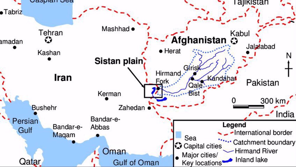 Iran and Afghanistan&nbsp;are locked in a&nbsp;long-standing dispute&nbsp;over the&nbsp;sharing of water from the Helmand River. Clashes broke out recently along the border.