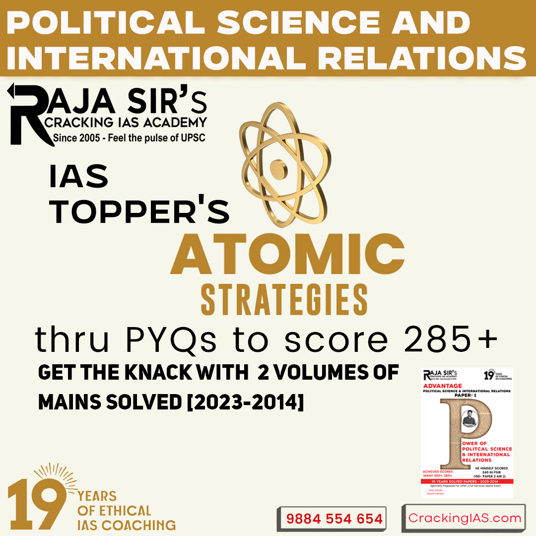 POLITICAL SCIENCE AND INTERNATIONAL RELATIONS