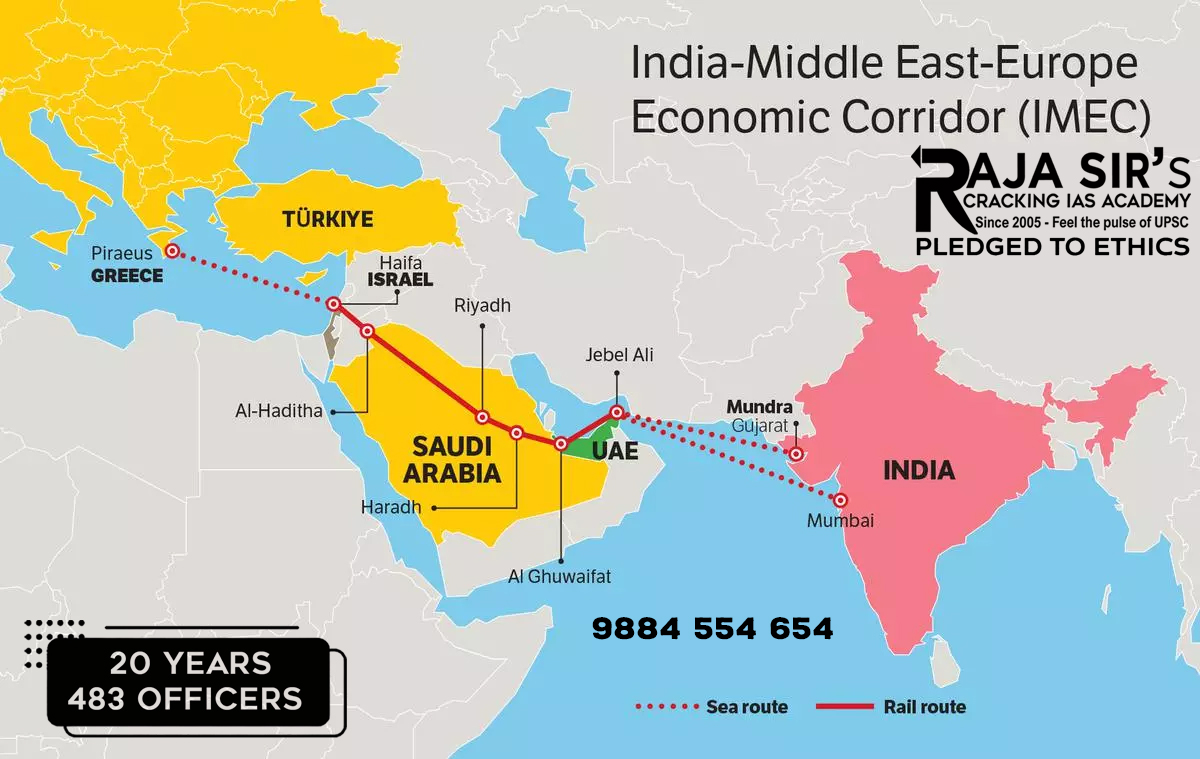 India&ndash;Middle East&ndash;Europe Economic Corridor (IMEC)